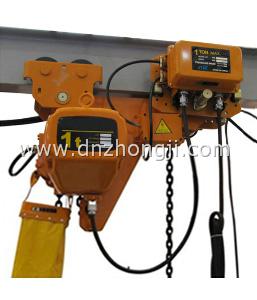 超低吊型环链电动葫芦
